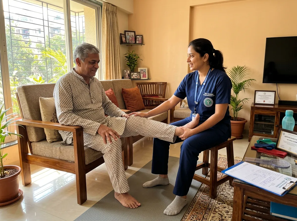 Stroke rehabilitation and neuro physiotherapy care at home in Tirupati